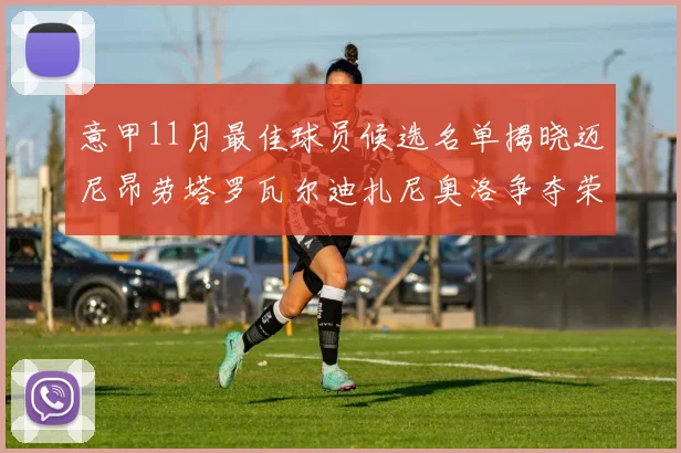 意甲11月最佳球员候选名单揭晓迈尼昂劳塔罗瓦尔迪扎尼奥洛争夺荣誉